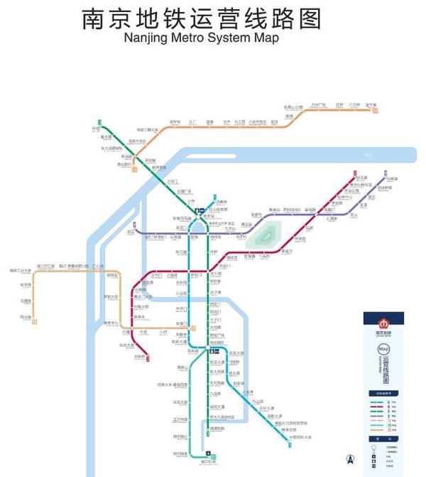 「2017版」最全南京地铁乘车宝典送上!内附秦淮灯会手绘地图