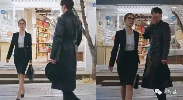 轻熟女都该有一套质感不错的贴合身形曲线的 基本款ol套装,举手投足间