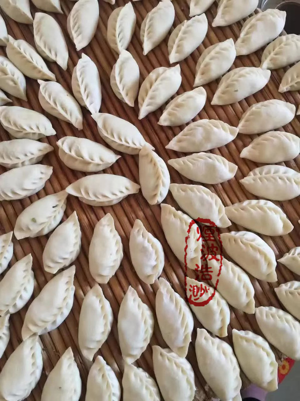 【烟波美食】手机录了包麦穗饺子的小视频