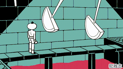 【搞笑gif图】导演你确定这是在吐血吗?