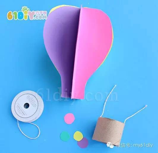 纸杯热气球手工制作