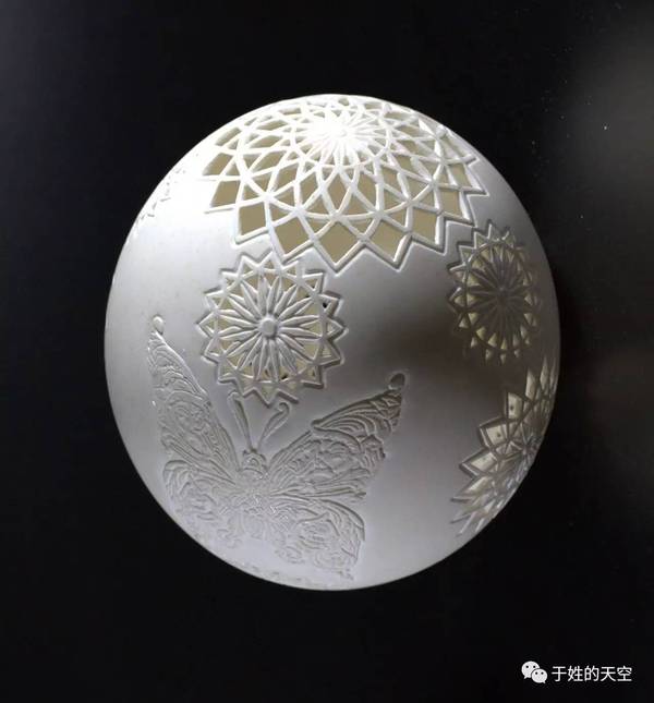 【艺在老于家】于文雕刻艺术欣赏之一:镂空蛋雕
