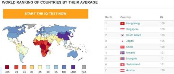 人均智商最高的国家_智商测试图片(2)