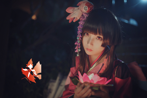 顽皮豹cos锦狐阴阳师神乐