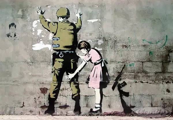 图片:courtesyartist"s website 班克斯(banksy)就是这个艺术派别名声