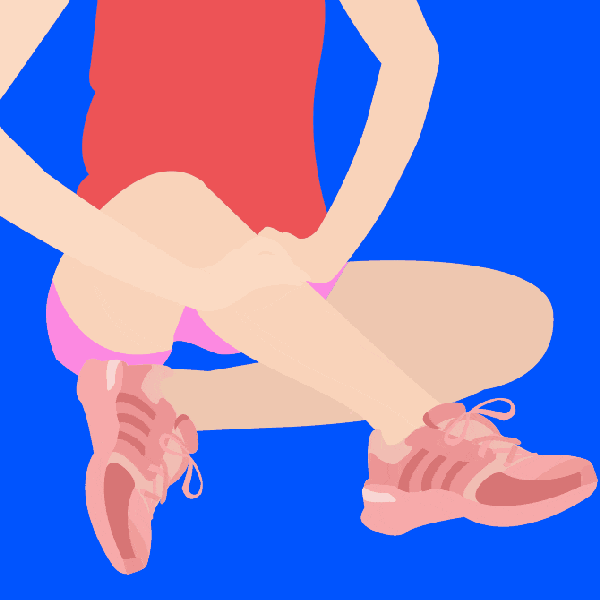 用食指和中指做出一个爱心的形状 3.