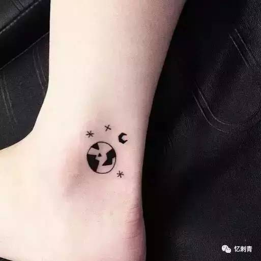 【纹身素材】脚踝上的印记