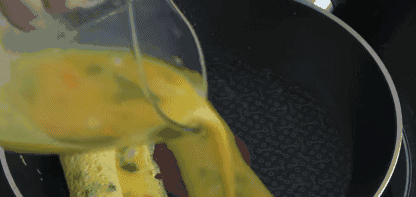 宝宝看着直流口水的心型鸡蛋卷,妈妈必学