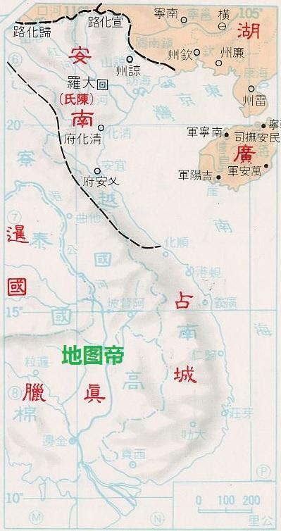越南何时在中国版图上,又何时分裂出去的呢?