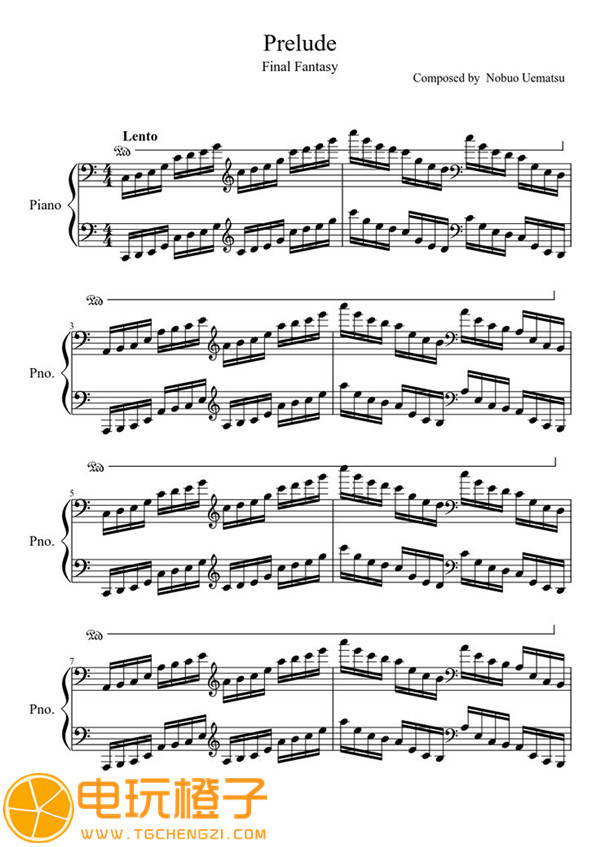 的,就算是saru我这个音乐文盲来看谱整体上只是一个前后改变过的循环