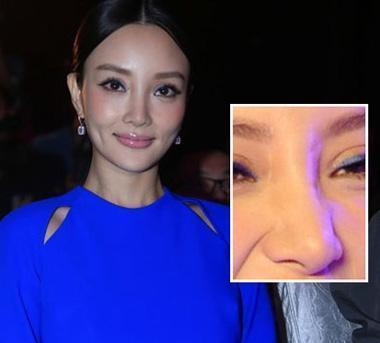 李小璐晒童年照,她的蛇精脸是怎么演变来的?