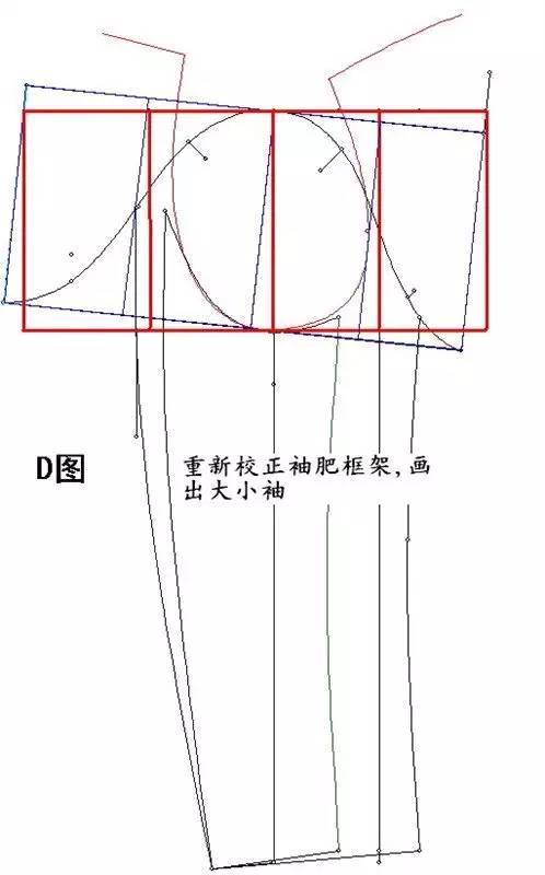 搭肩袖怎么制图_插肩袖连衣裙结构制图