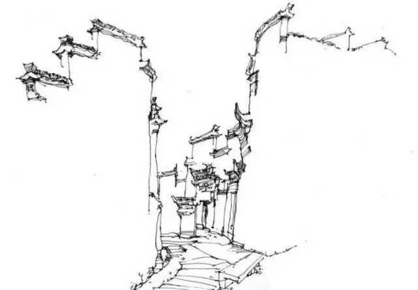 国画 简笔画 手绘 线稿 600_417