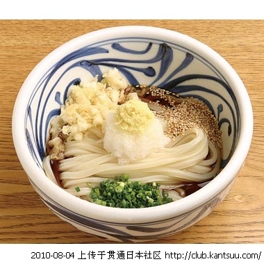 日本料理-赞岐乌冬面(讃岐うどん(中日对照)