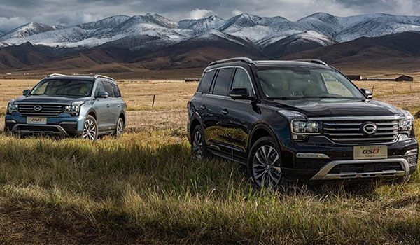 传祺gs8汽车图片