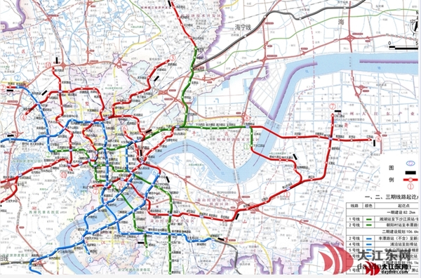 另外,在杭州地铁三期规划中 ,除了8号线和10号线之外,其余线路都将于