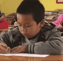 据说每个人都有过这样一位认真学习的同桌