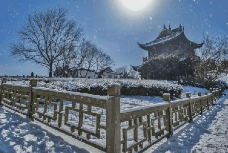 常熟真的下雪了!不过需要在这里看