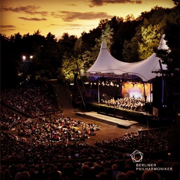 柏林森林音乐会 diephilharmonikerinderwaldbühne 是在柏林西郊外