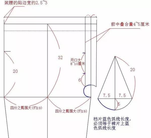 儿童内衣裁剪图_儿童保暖内衣裁剪图