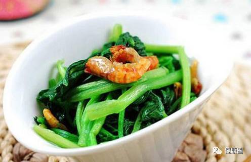 海米炒油菜