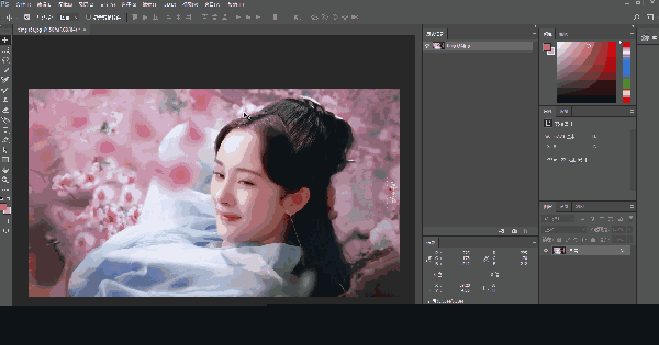 ps怎么才能把一张图做成动态图