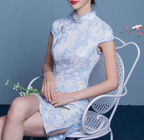 旗袍排名_旗袍美女(3)