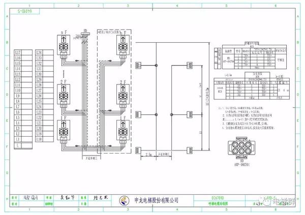 【技术篇】申龙电梯ec_6401d电气原理图