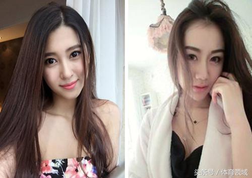 cba球员中谁的老婆女友最漂亮?(组图)