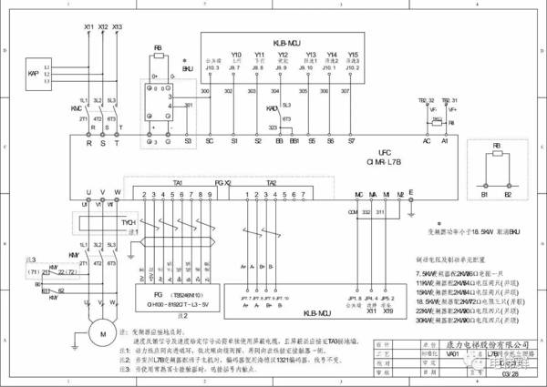 【技术篇】康力电梯klb-mcu电气原理图img