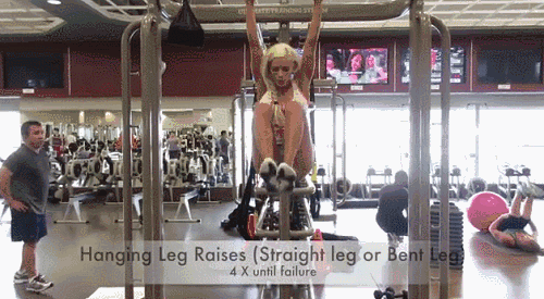 美女运动员heidisomers练腹动图9张让你无法抗拒的腹肌撕裂运动 ▼