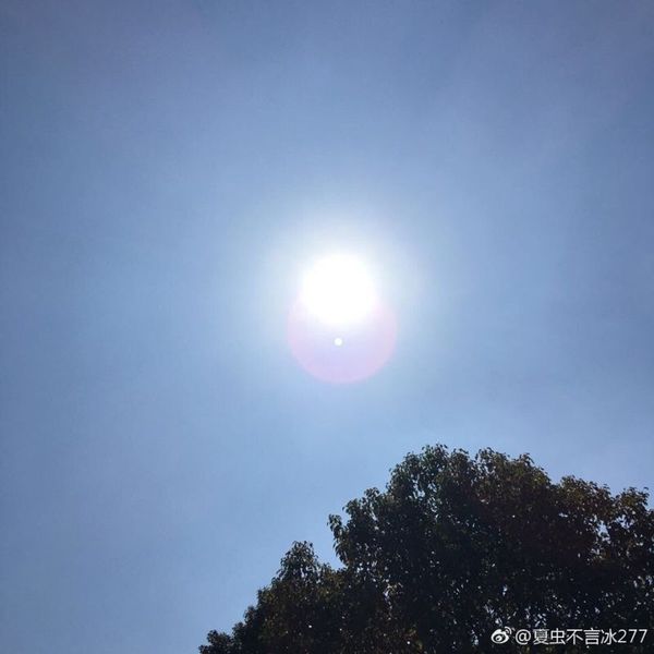 太阳出来咯!春分日成都阳光明媚