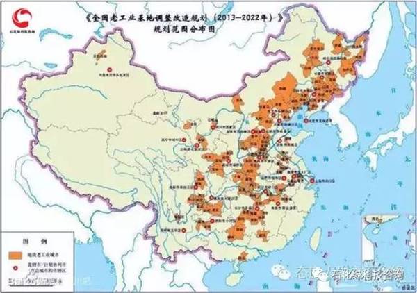 图23:中国石油资源和主要油田分布图 图24:全国老工业基地规划范围
