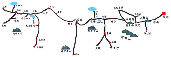 经典路线|318川藏南线骑行攻略