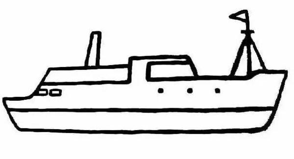 儿童简笔画:海上轮船帆船等各种画法等你来挑战!