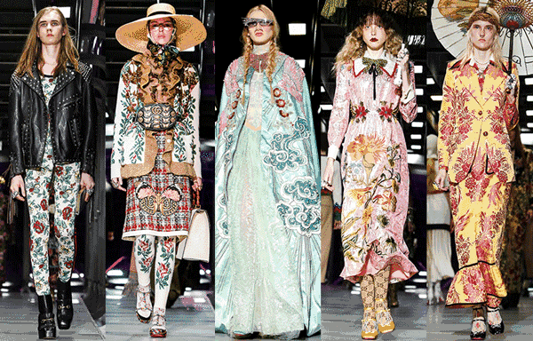 gucci家就是就好的代表. 复古!霸气!大写的fashion!