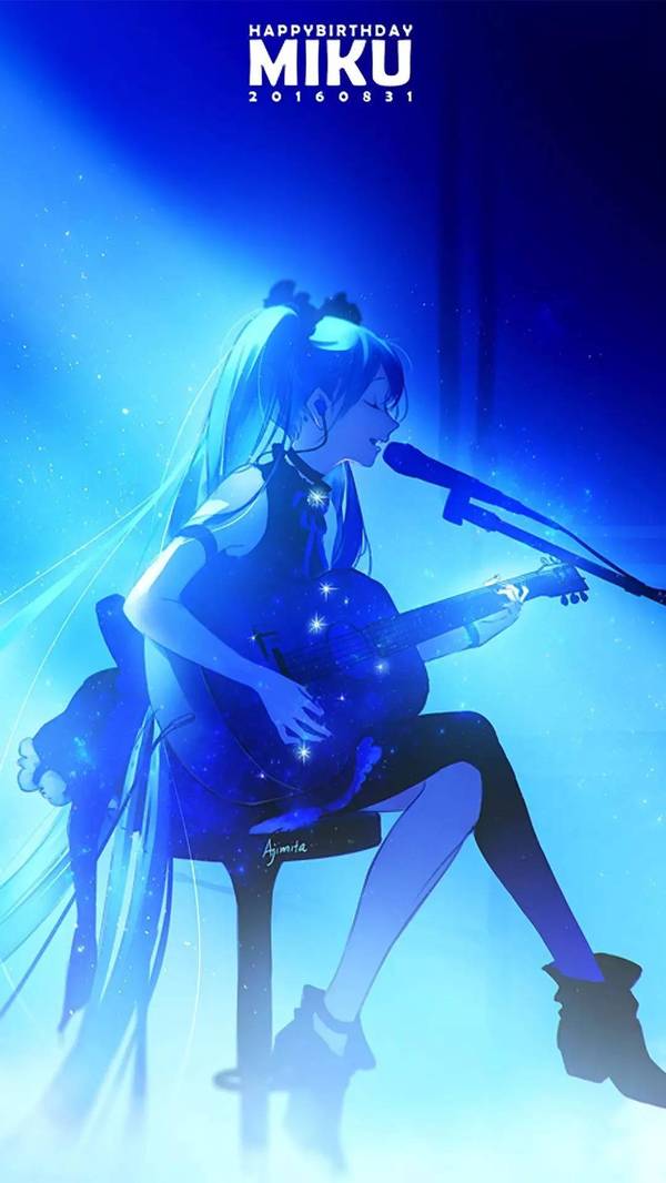 初音未来最好看的几张壁纸,美到没朋友!