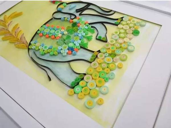 创意手工 | 神奇衍纸画作品欣赏(附制作步骤)