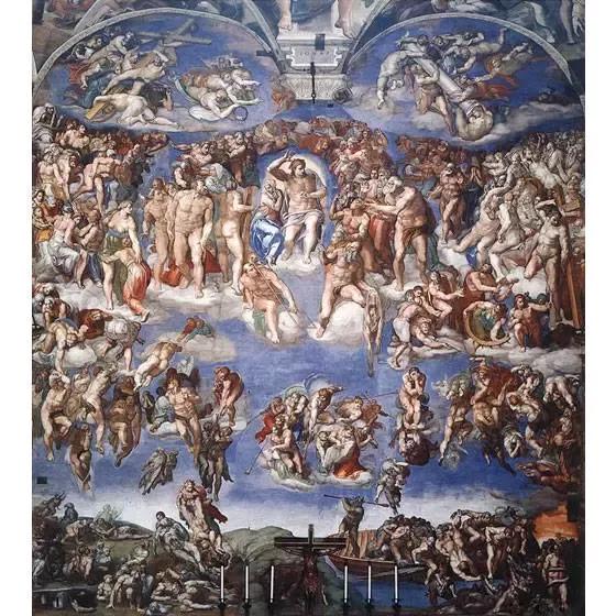 最后的审判(the last judgment) 米开朗基罗 | 1534—1541 1536年