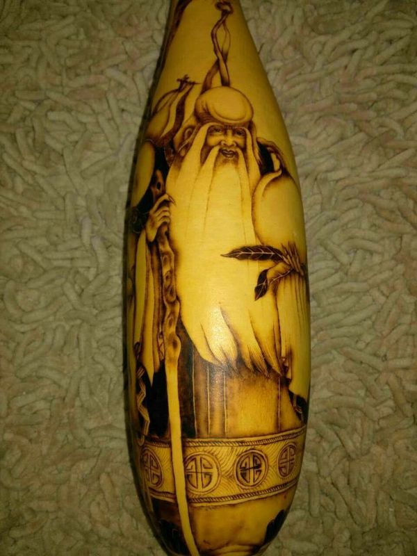 抚顺烙画大师蔡春华作品欣赏