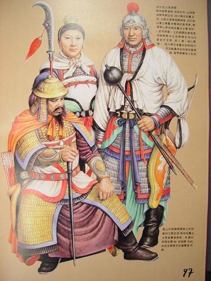 历代军人的戎装图,你认为哪一朝最威武?