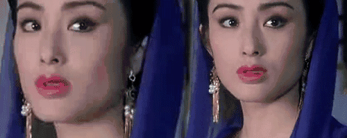 其实张敏是国字脸,加上五官轮廓较深,天然自带一种坚强的感觉,可她的