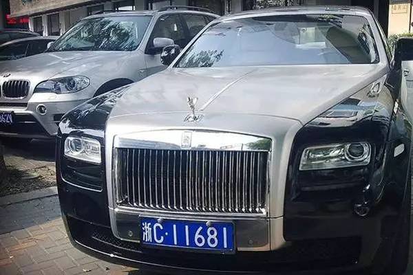 浙c牌照的劳斯莱斯居然有这么多.