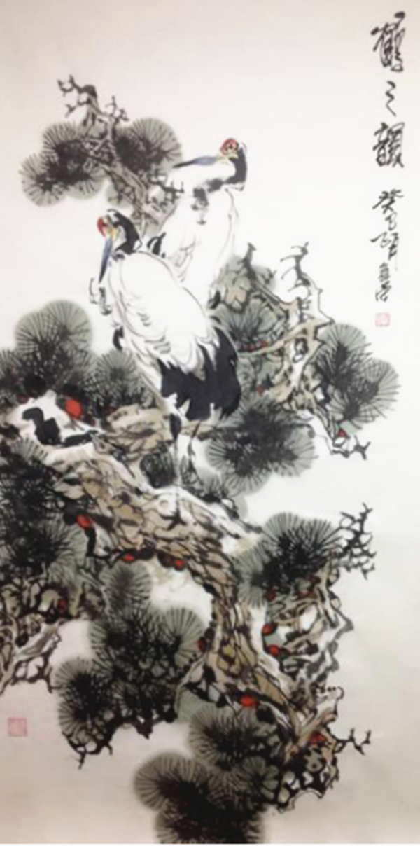 张金荣国画作品欣赏