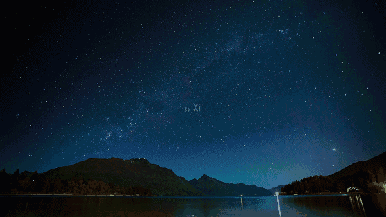 横跨天际的巨大星河.中土世界的魔幻之境.梦幻如星辰的萤火虫洞.