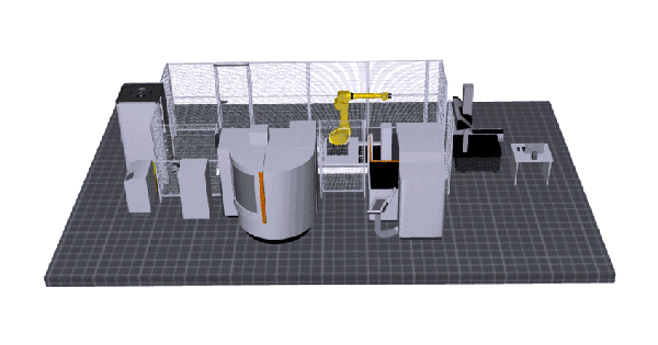 您将看到gf加工方案的hsm 500,form 200 bp和fanuc linear设备,与海克