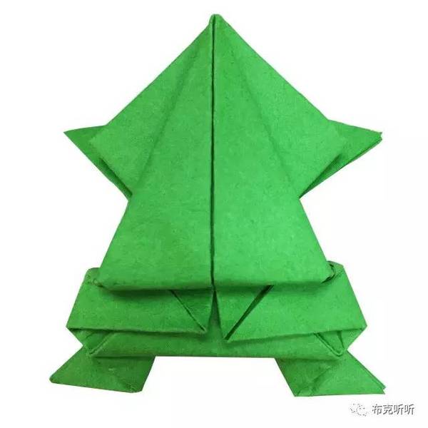 【折纸教程】一只会跳的小青蛙