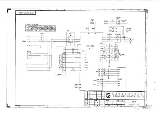 【技术篇】苏州帝奥电梯原理图5000