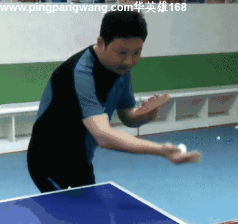 《全民学乒乓发球篇》第1.2集:直拍勾手下旋发球(左手