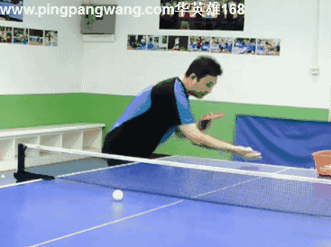 《全民学乒乓发球篇》第1.2集:直拍勾手下旋发球(左手